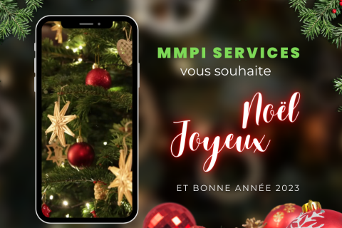 MMPI Services vous souhaite les meilleurs vœux à l’occasion de la fête de Noël.